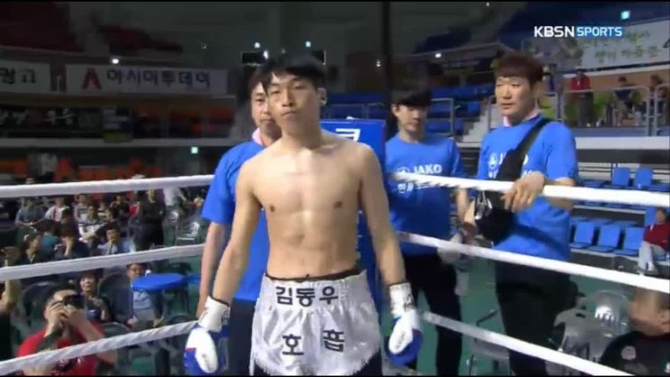 슈퍼웰터급 한국 챔피언 김동우 선수 영상