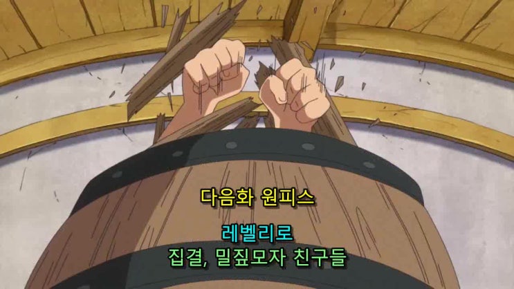  원피스 879화 애니 자막