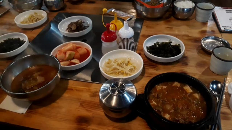  경산 맛집 성화축산~차돌박이 된장찌게와 소고기국밥 대박~