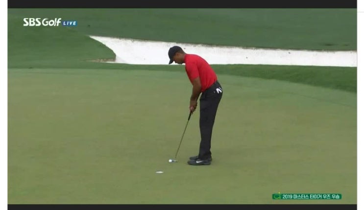  타이거우즈 마스터스 우승장면 PGA 메이져15승, 통산81승