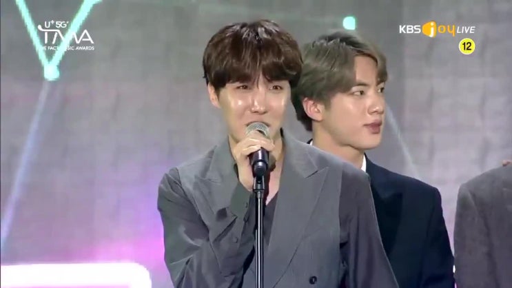  [방탄소년단] 190424 더팩트 뮤직 어워즈 TMA 대상 수상 소감