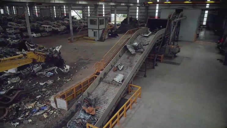  중원인더스트리 - 폐차, 고철파쇄기/Car Body Shell & Light Metal Scrap Recycling System