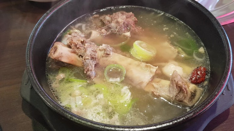  파주 전국 목장연합 골프채 갈비탕 맛집이라며ㅠㅠ