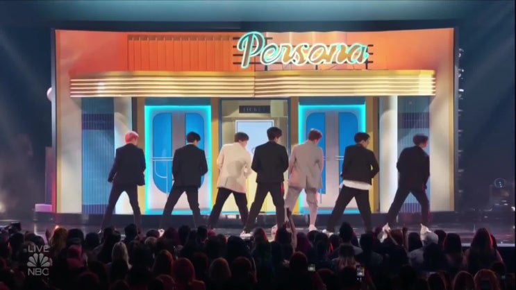  190502 BBMAs (빌보드 뮤직어워즈) 방탄소년단 '톱 듀오 / 그룹 부문 수상 + 작은 것들을 위한시(Boy With Luv) Feat. 할시