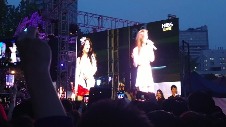  홍대축제  다녀왔어요~~ 레드벨벳 보고 왔어요 홍익대학교축제