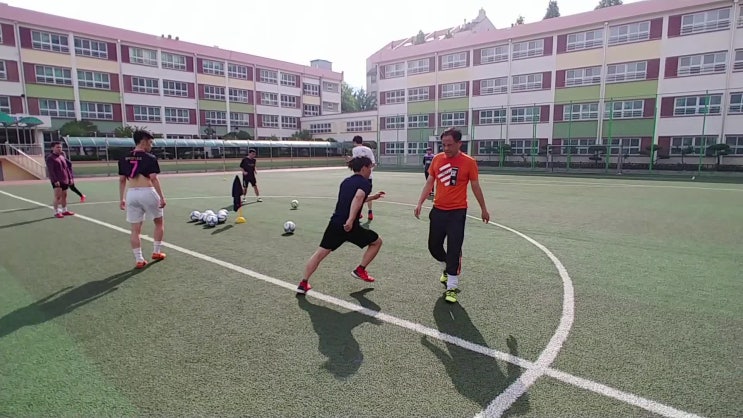  창원축구레슨/창원성인축구교실/창원성인축구레슨/클래식주말축구교실 훈련영상 