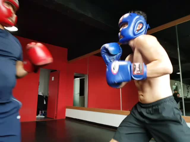  (은평구 킥복싱) 역촌동 트리플짐_송중호 형님 vs 권태진 복싱 스파링 3R
