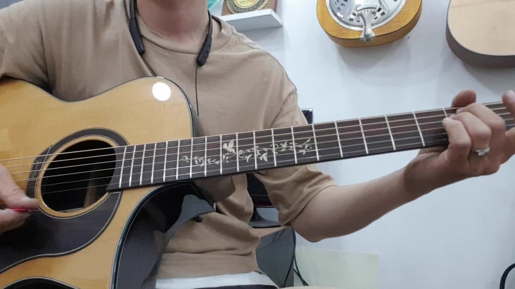  신중현 - 미인 / 쉽고, 간단하게 통기타 연주~ 