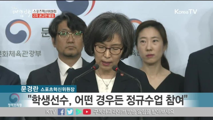  스포츠혁신위원회 3차 권고안을 기다리며...