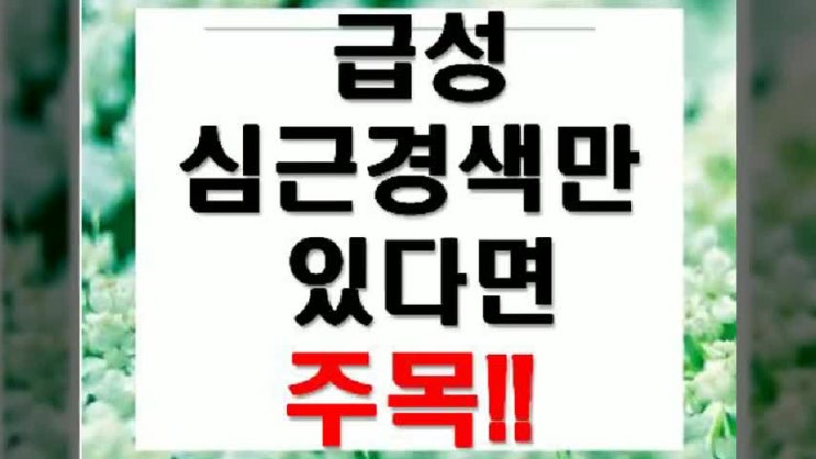  협심증보험 급성심근경색과 비교후 선택하세요