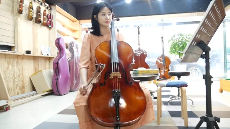  [킴스첼로 마스터] 수제첼로 , 박효신 - 야생화 , 전공용첼로