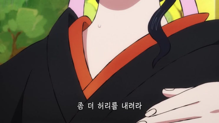  원피스 892화 애니 - 와노국, 벚꽃 휘날리는 사무라이 나라로