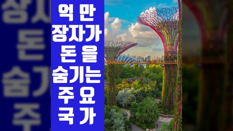  억만장자들이 돈을 숨기는 주요 국가 / 조세 피난처