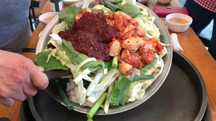  춘천 소양강 닭갈비 포장은 기본이지