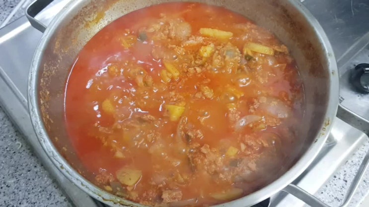  (레시피)백종원 스팸 감자짜글이, 감자 요리, 레시피, 감자찌개