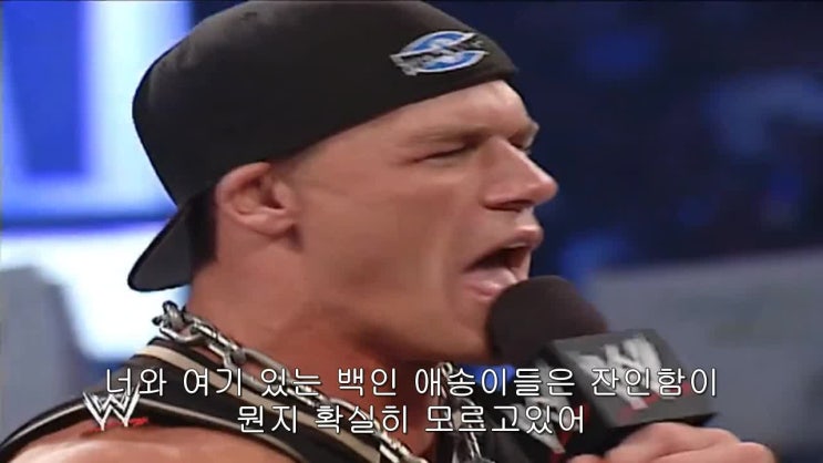  2003년 7월 10일 WWE 스맥다운 [풀영상] (커트 앵글 vs 존 시나, 랩 배틀!)
