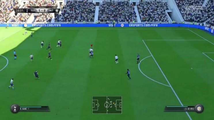  토트넘 VS 인터밀란(tottenham vs inter milan) FIFA 19