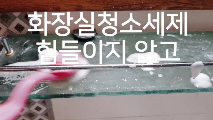  화장실청소세제 힘들일 필요없이 세스코 세스케어