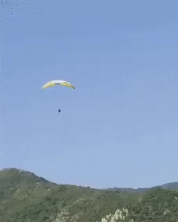  낙하산 하강 고인물 기술