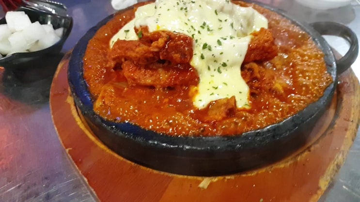  성내동 맛집 : 등갈비달인 천호점서 매콤한 치즈등갈비로 회식한 이야기