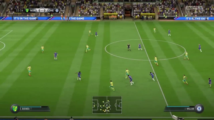  FIFA 19 첼시 VS 노리치시티 CHELSEA vs NORWICH 게임