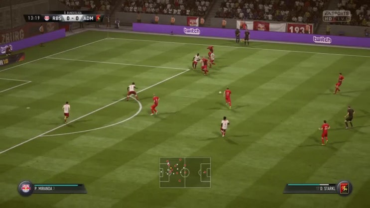  잘츠부르크 VS 아드미라 SALZBURG VS ADMIRA FIFA 게임