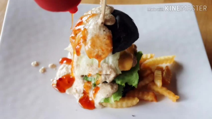  제주성산읍맛집 화산버거 맛있는 몰마농