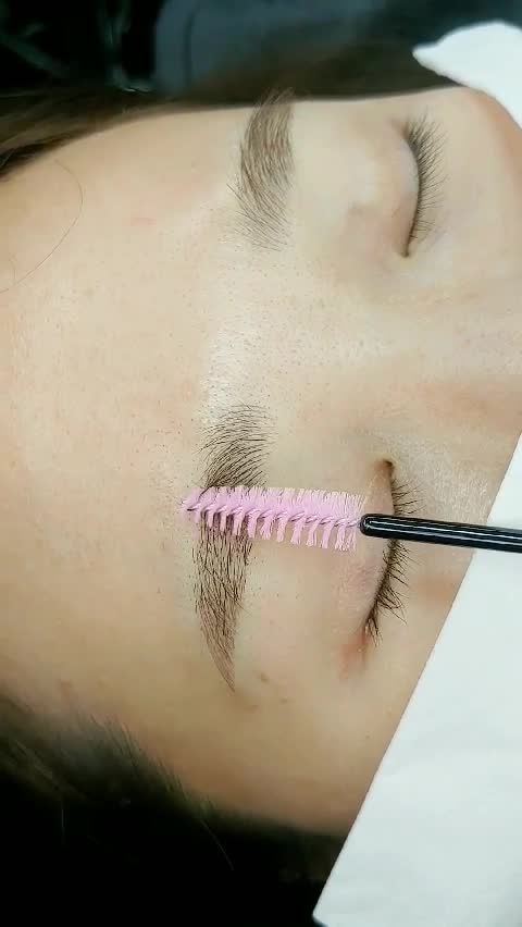  갈색눈썹문신/눈썹염색/왕십리눈썹문신추천/무통눈썹문신 좋아용