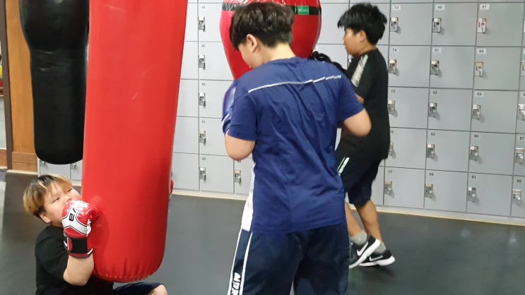  초등학생 복싱 키즈반 이야기!