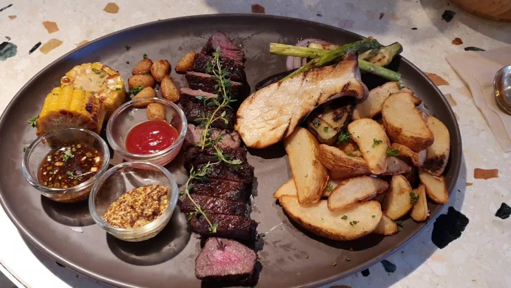  오산 맛집 추천 에그풀 채끝 등심스테이크