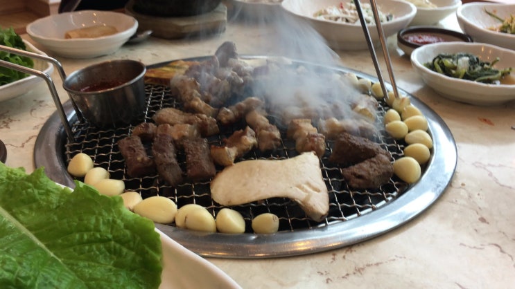 [리틀포레스트 맛집] 제주시/노형동 늘봄흑돼지 점심 정식