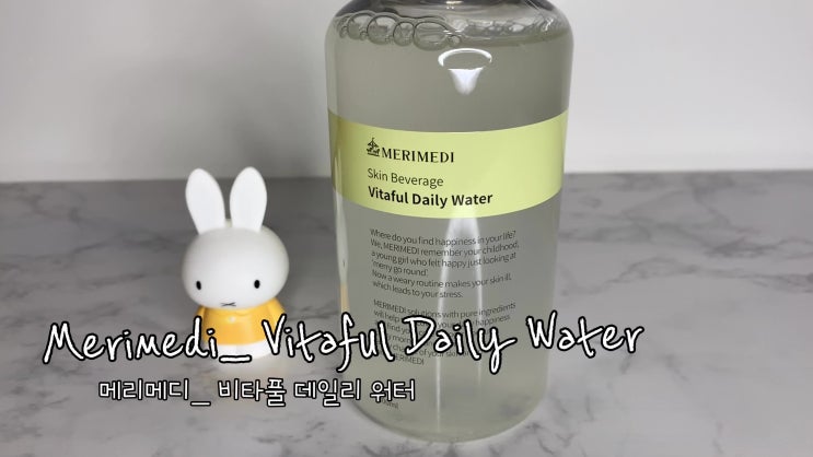  수부지 기초 피지토너 찾는다면? 비타풀 데일리토너