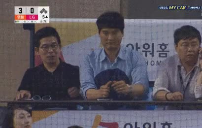  박찬호 팬서비스 피하는 팬