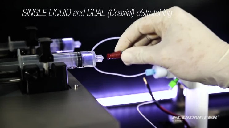  [전기방사장치] FLUIDNATEK LE-10 Electrospinning equipment 소개 동영상
