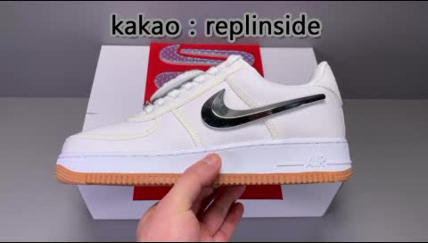  [NIKE] 에어 포스 1 로우 X 트래비스 스캇 AQ4211-100 영상!!