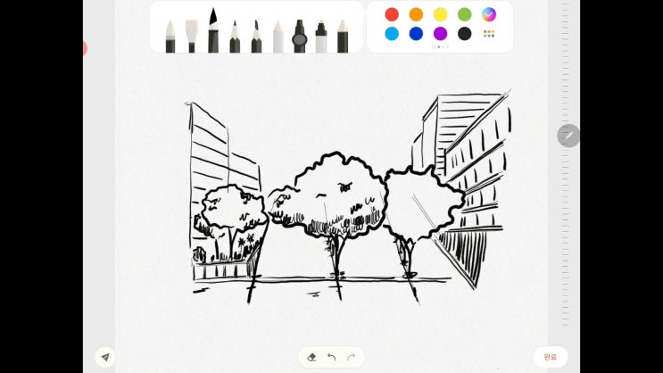  [1일1그림]거리의 풍경