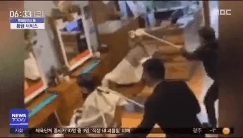  거리두는 요즘 중국 미용실 근황