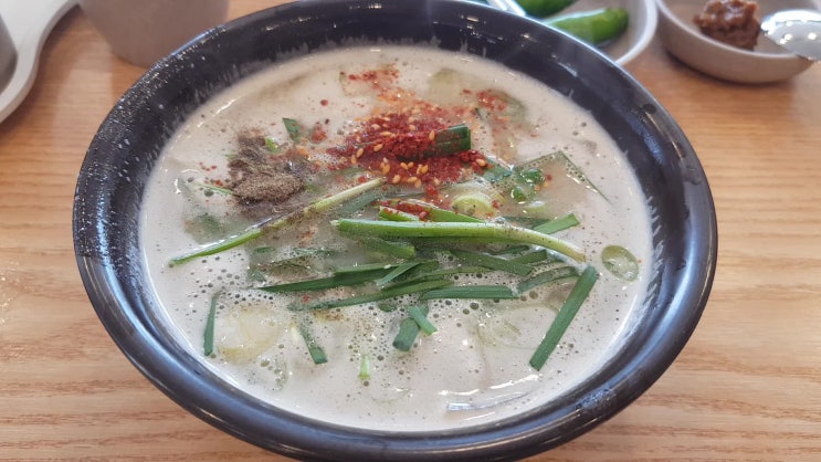  영종도 운서역 제주둘레국수 국밥 맛집