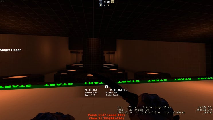  카스글옵 버니합 (CS:GO bhop_hi_im_sozu_first_fixx)