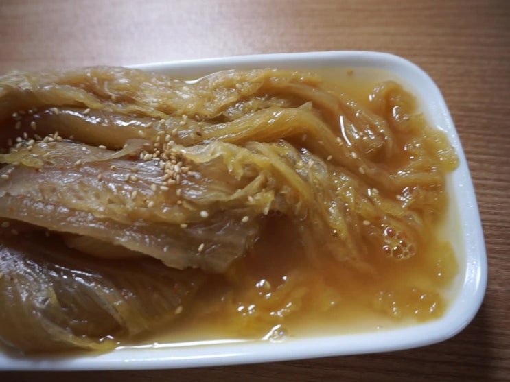  묵은지김치찜 [군내 나는 김치] 심폐소생술로 부활!!