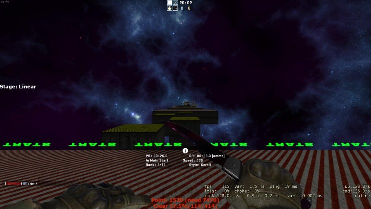  카스글옵 버니합 (CS:GO bhop_speedrun_suka47)