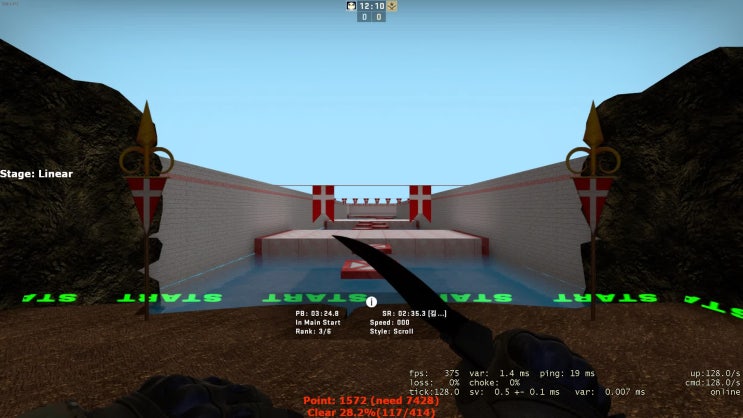  카스글옵 버니합 (CS:GO bhop_danmark_rg1)