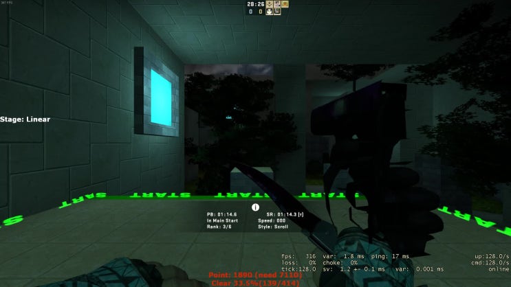  카스글옵 버니합 (CS:GO bhop_jumalauta) -수정!-