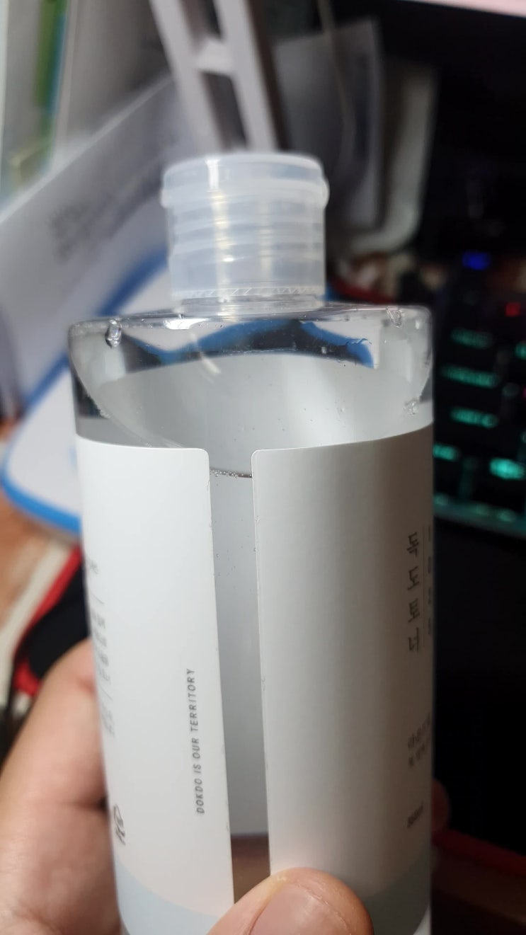 독도 토너 울릉도 해양심층수로 열내리기