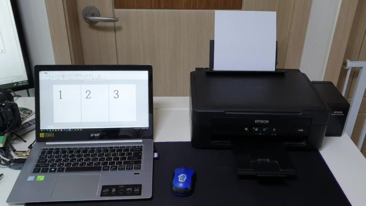 역순인쇄 잉크젯프린터 설치 후 필수설정(맥,Windows10)