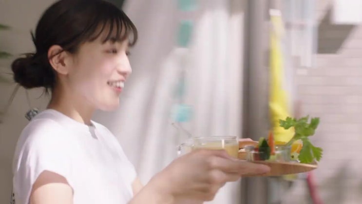  [CM 일본어] 19. 카와구치 하루나 カップスープ 아지노모토