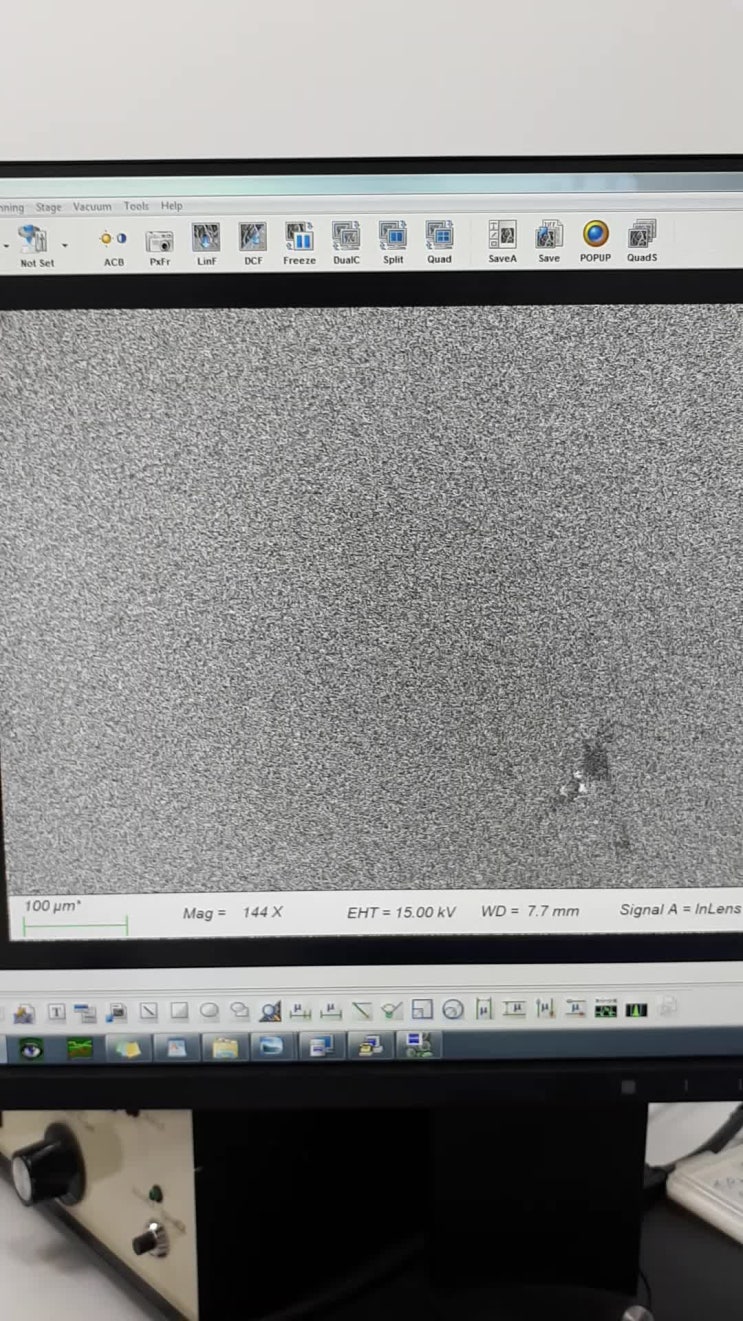  4.2 주사전자현미경 조작하는 방법 관찰하기