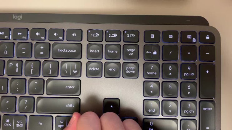  멀티 페어링 키보드계의 마스터피스. 로지텍 MX Keys로 결정한 이유