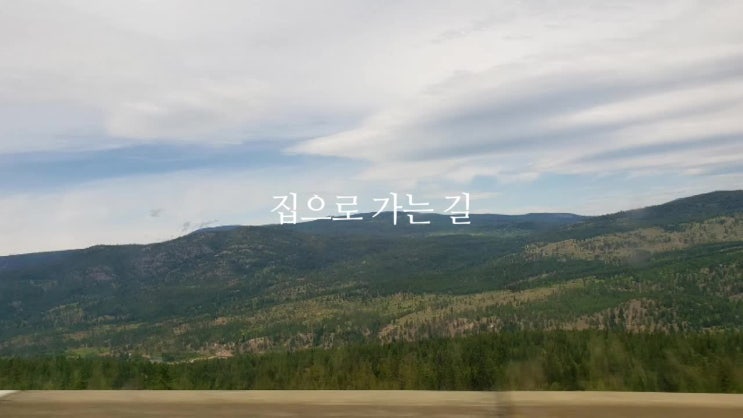  집으로 가는 길_Jasper > Kamloops