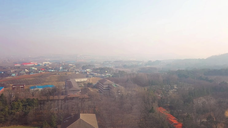  하늘에서 내려다 보는 연암대학교